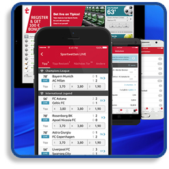 Smartphones and Tablets With Betting Sites Pages Open