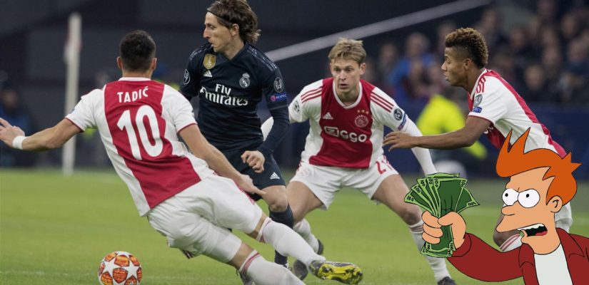 Real Madrid vs Ajax - Soccer Game - Shut Up And Take My Money Meme