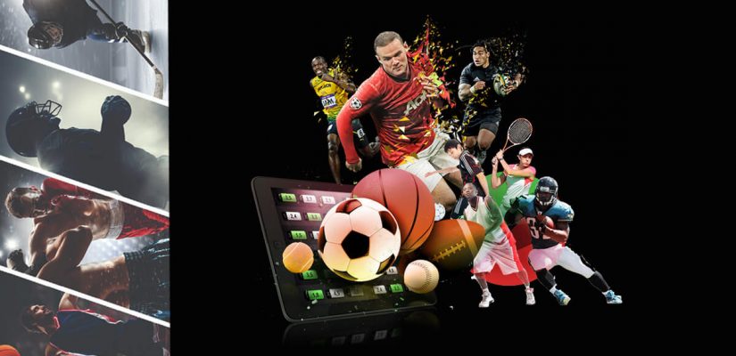 Multiple Sports And Online Betting Background