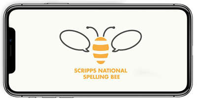 Spelling Bee Logo in iPhone