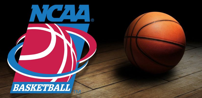 NCAA Basketball Logo and Basketball