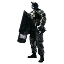 Rainbow Six Soldier With Riot Shield