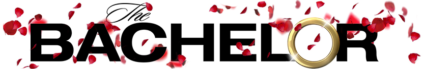 The Bachelor Logo and Falling Rose Petals