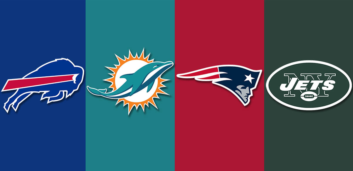 AFC East Logos