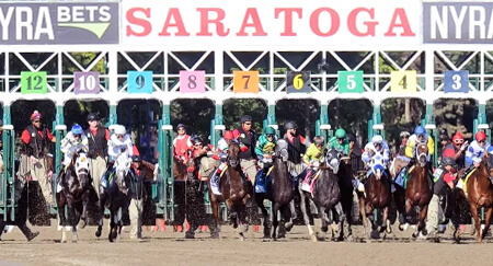 Travers Stakes at Saratoga Race Course - Horse Racing