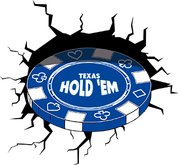 Texas Holdem Blue Casino Chip