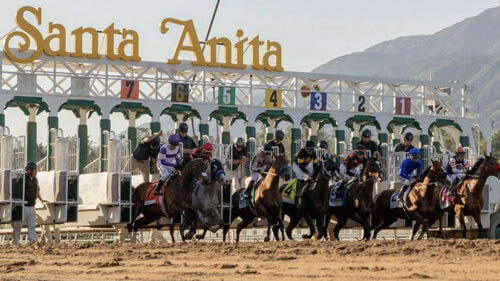 Santa Anita Derby Race