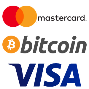 Visa, Mastercard, Bitcoin