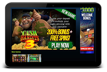 Games Promotions at VegasOnlineCasino.eu - Tablet