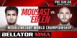 Mousasi Vs Eblen Bellator MMA