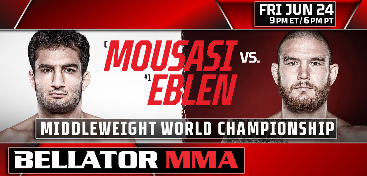 Mousasi Vs Eblen Bellator MMA