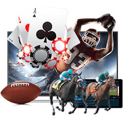 Poker Football Horse Racing