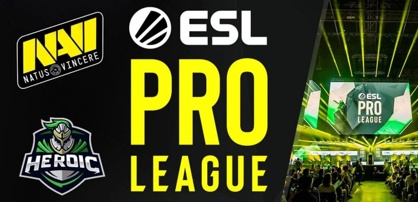 NaVi vs Heroic Logos - ESL Pro League