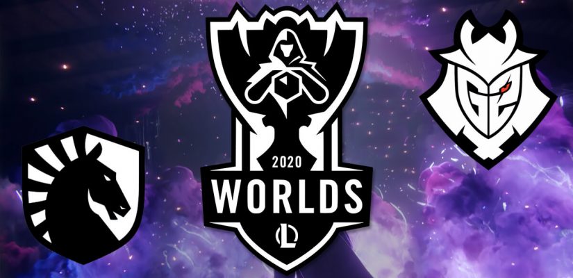 Team Liquid vs G2 Logos - 2020 LoL Worlds Logo