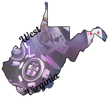 West Virginia Map Silhouette - Online Casino Games