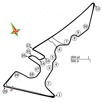 Circuit of the Americas Track Layout