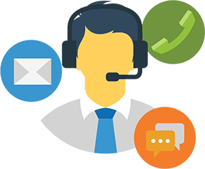Customer Service - Email, Chat and Phone
