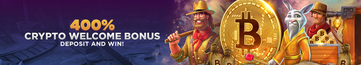 Super Slots Crypto Banner - Miners and Bitcoin