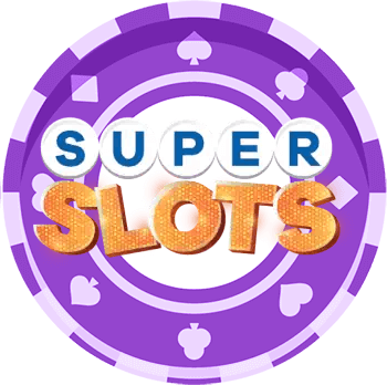 Super Slots Logo - Purple Casino Chip