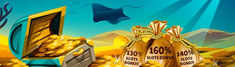 Treasure Chest and Bags of Gold - Las Atlantis Bonuses