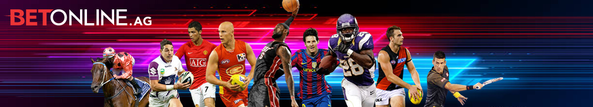 BetOnline Sportsbook Banner - Sports - Athletes