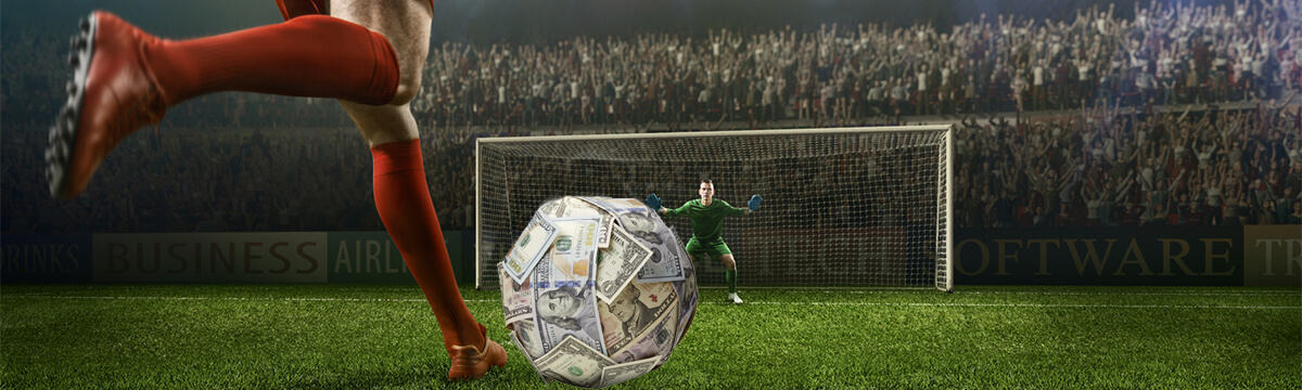 Soccer Field - Goalkeeper - Ball of Money