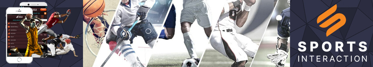 Sports Interaction Sportsbook Banner - Smartphone Betting App