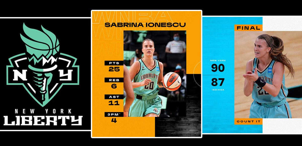 Sabrina Ionescu WNBA NY Liberty