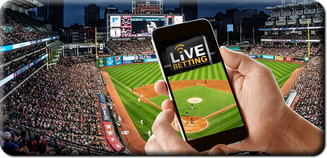 Baseball In-Game Betting - MLB Game - Smartphone