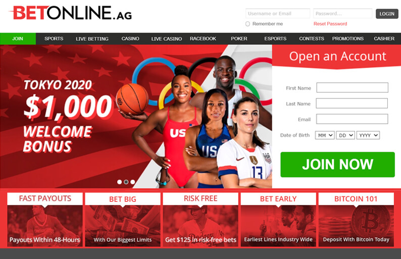 bet online betting limits