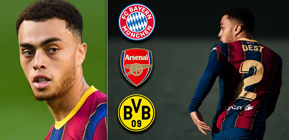 Sergino Dest Turns Down Major Offers To Remain With Barcelona