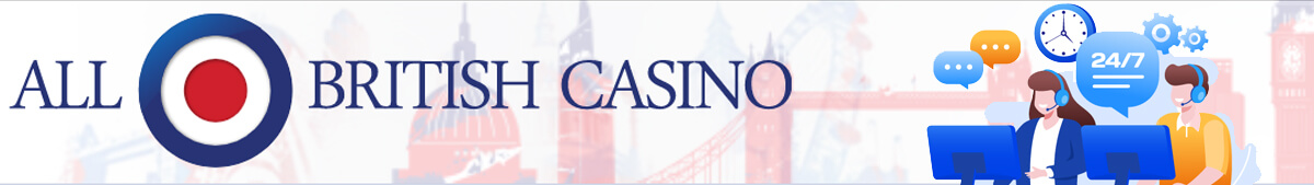All British Casino Customer Service Banner