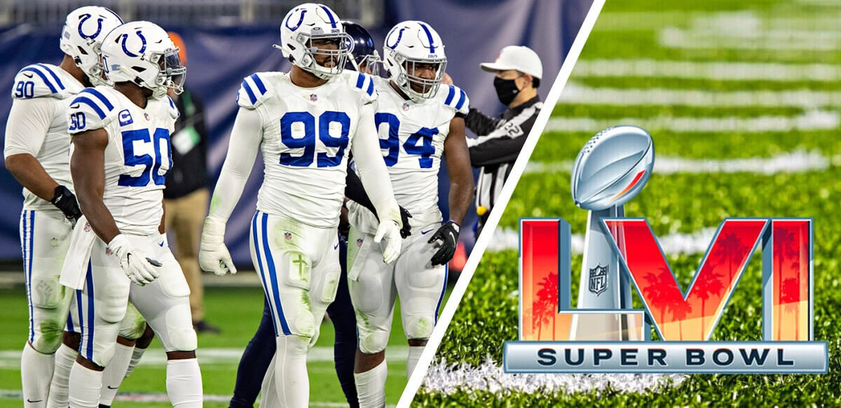 Indianapolis Colts Team - Super Bowl 56 Logo
