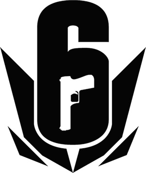 Six Majors Black Logo