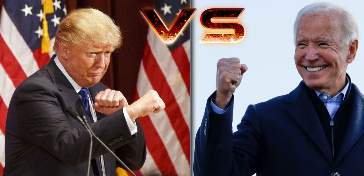 Donald Trump Vs Joe Biden Boxing