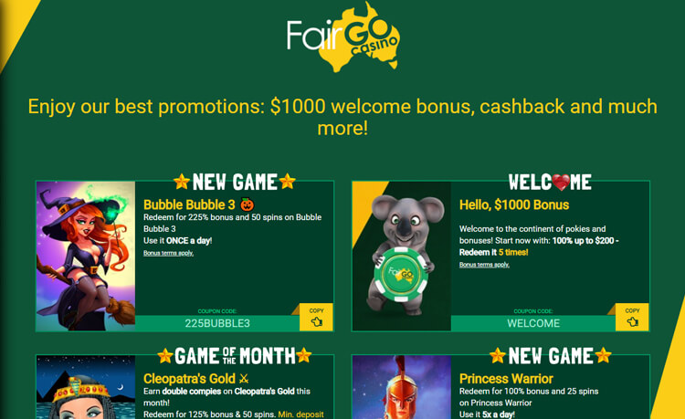 Fair Go Casino Australia: A Comprehensive Guide