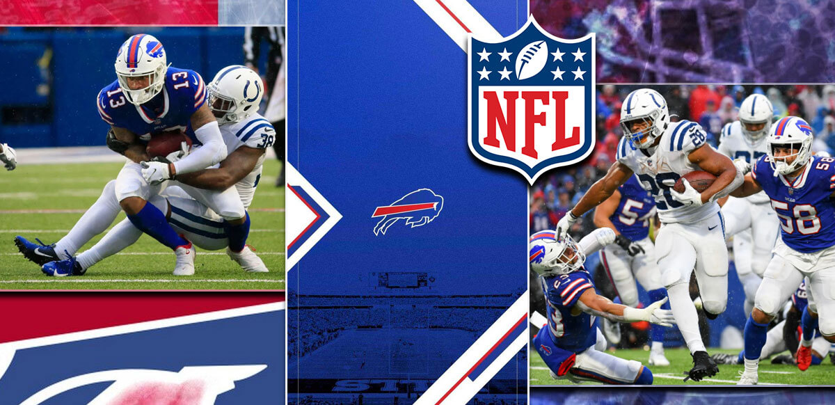 Bufflalo Bills Defeated By Colts NFL Background
