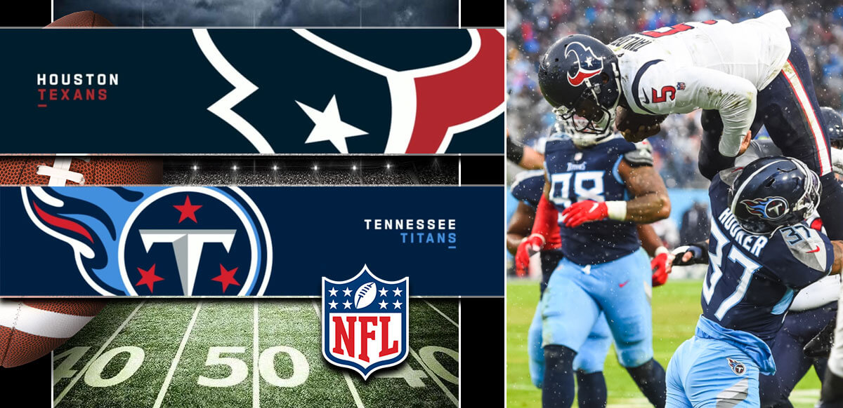 Houston Texans And Tennessee Titans NFL Background