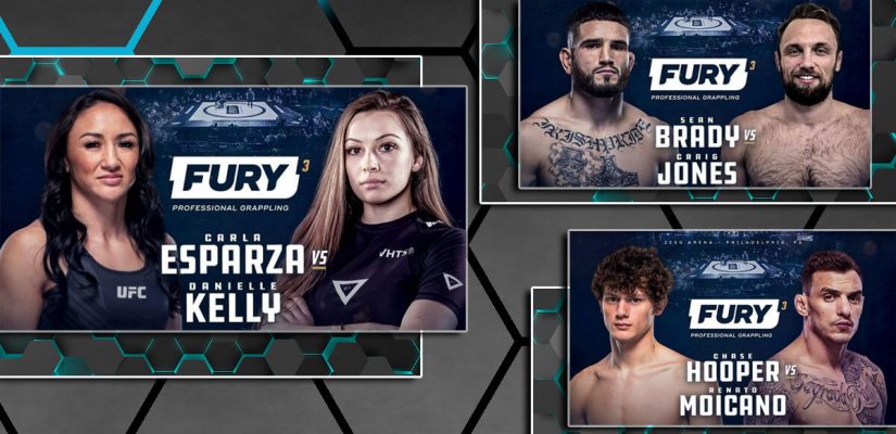 Fury 3 Esparza vs Kelly Professional Grappling Background