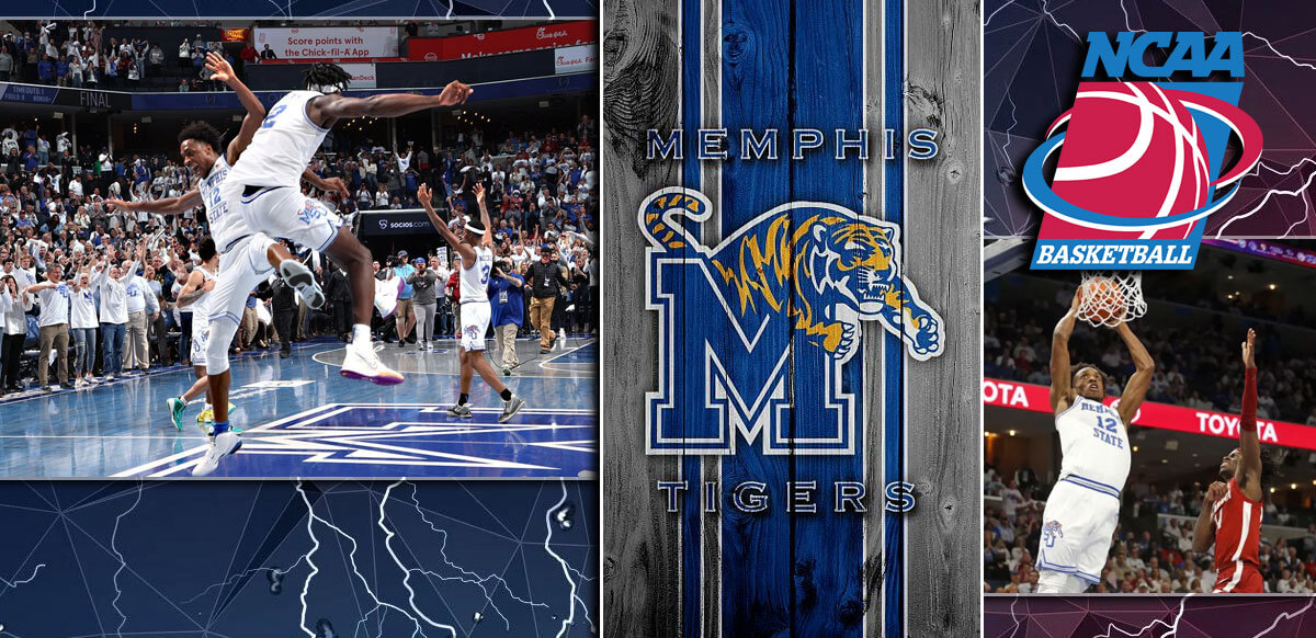 NCAA Basketball Memphis Tigers Background