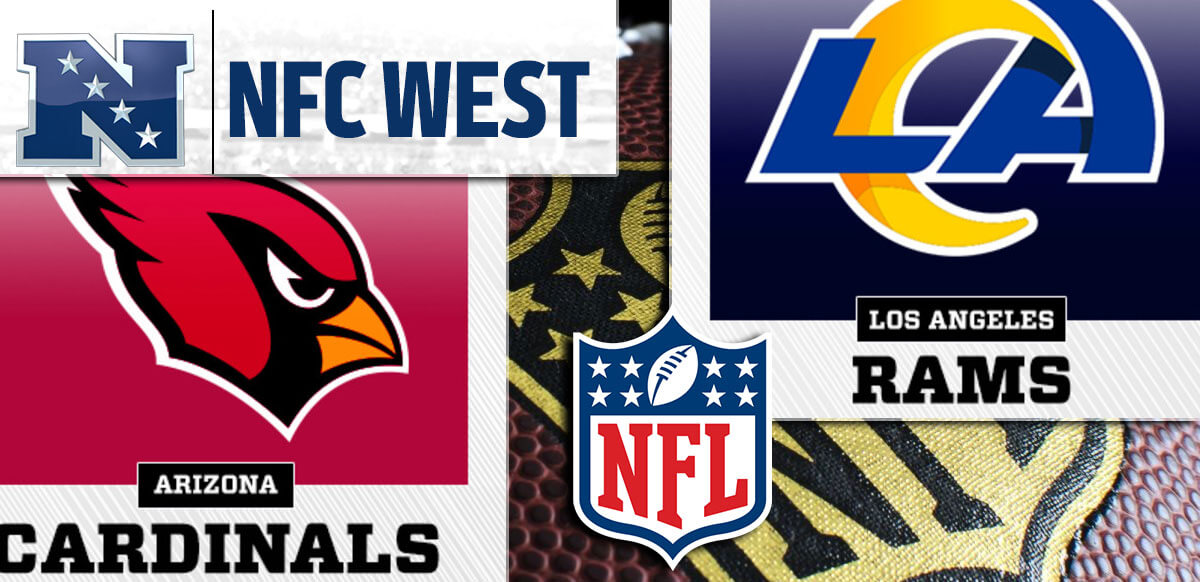 NFC West Cardinals And Rams Background