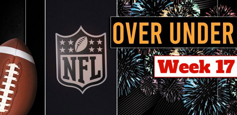 Over Under Week 17 NFL Background
