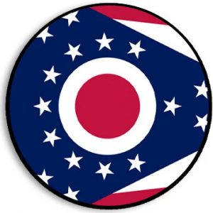 Ohio Flag Circle