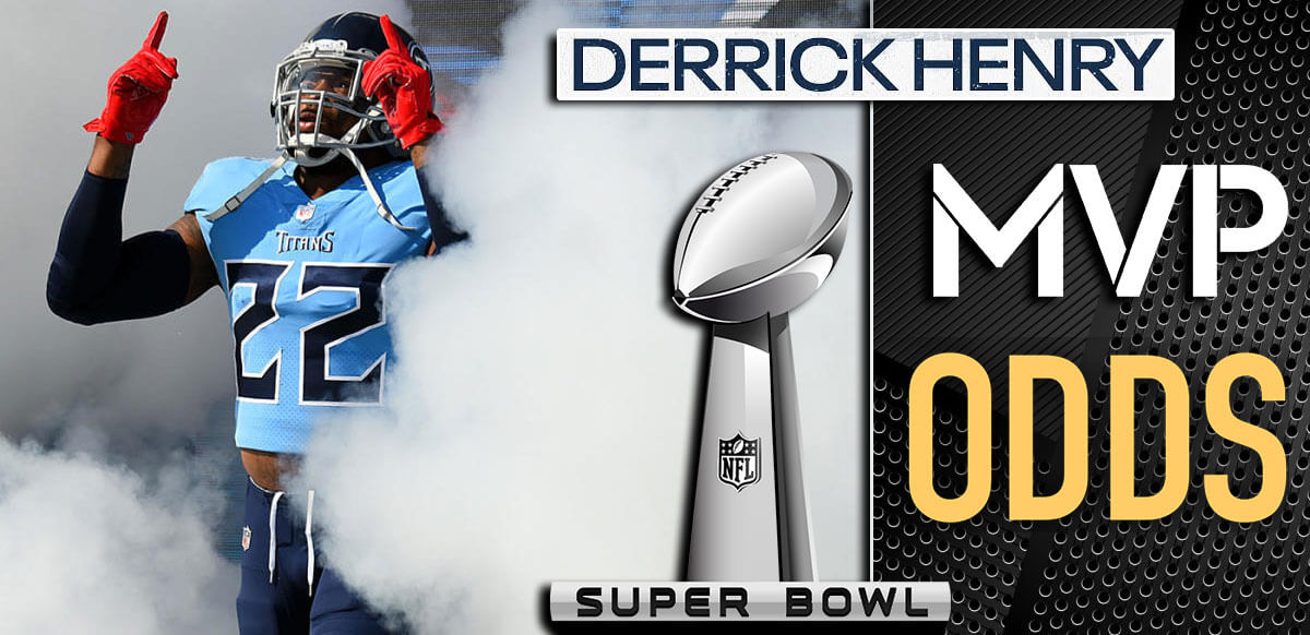 Derrick Henry MVP Super Bowl Odds Background