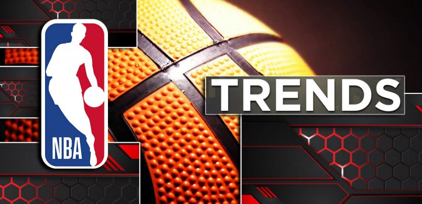 NBA Basketball Trends Background