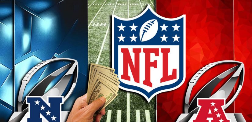 NFC AFC NFL Football Betting Background