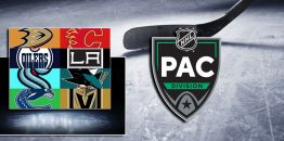 NHL Pacific Division Hockey Background