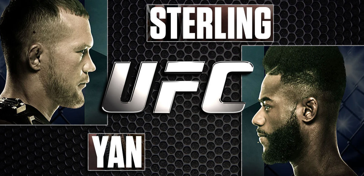 Sterling UFC Yan Cage Background