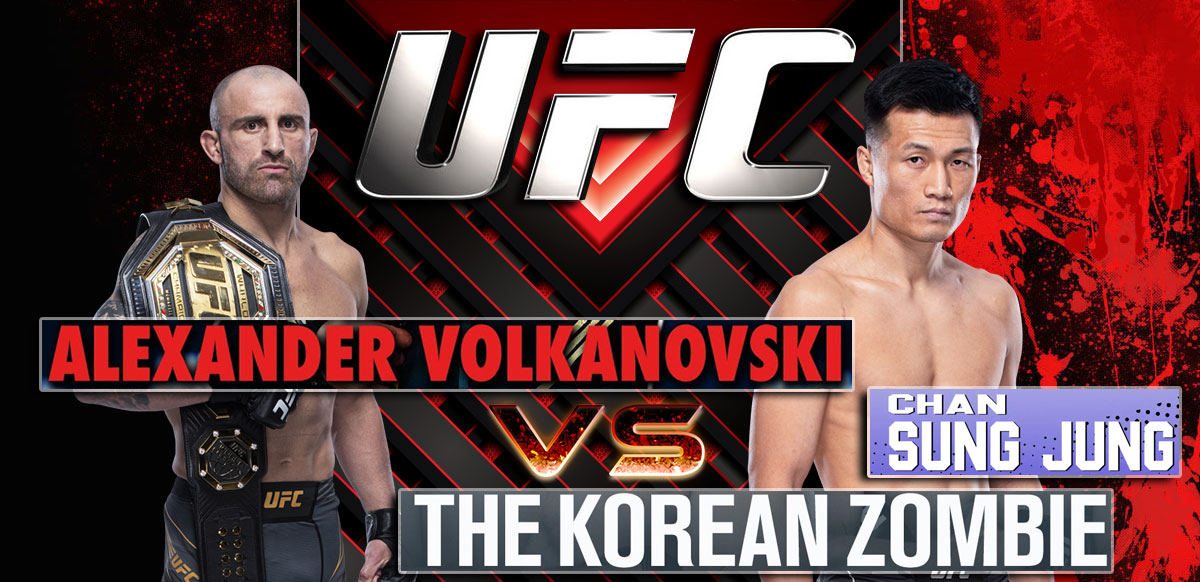 UFC Alexander Volkanovski Vs The Korean Zombie