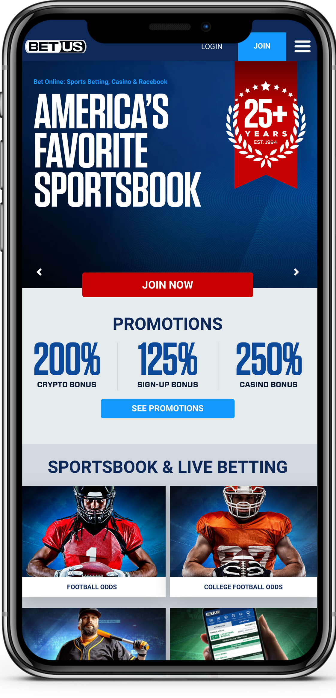 Page with information about sports-betting - interesting entry